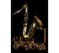 I Love Jazz Notebook: Music Journal for Jazz Lovers who want a dedicated space for music-related notes, favorite clubs and bands, musicians, and personal moments of reflections