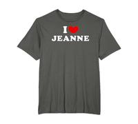 I Love Jeanne, J'Aime Jeanne T-Shirt