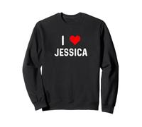 I Love Jessica - Cœur Sweatshirt