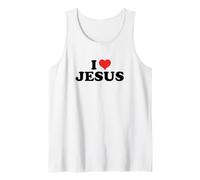 I Love Jesus (Graphique cœur Classique) Débardeur