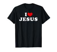 I Love Jesus, J'Aime Jesus T-Shirt