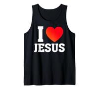 I Love Jesus T-Shirt Débardeur