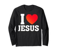 I Love Jesus T-Shirt Manche Longue