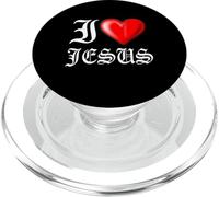 I Love Jesus T-Shirt PopSockets PopGrip pour MagSafe