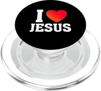 I Love Jesus T-Shirt PopSockets PopGrip pour MagSafe