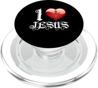 I Love Jesus T-Shirt PopSockets PopGrip pour MagSafe