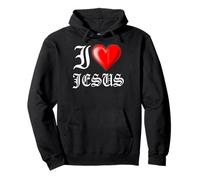 I Love Jesus T-Shirt Sweat à Capuche