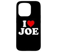I Love Joe - Heart Coque pour iPhone 15 Pro