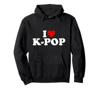 I Love K-Pop - Cœur Sweat à Capuche