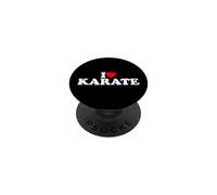 I Love Karate PopSockets PopGrip Adhésif