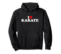I Love Karate Sweat à Capuche