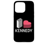 I Love Kennedy Prénom personnalisé Coque pour iPhone 15 Pro Max