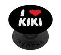 I Love Kiki - Cœur - Nom PopSockets PopGrip Adhésif