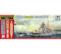 Top Grade German Bismarck Battleship - 1:700e - I Love Kit G
