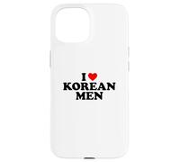 I Love Korean Men Coque pour iPhone 15