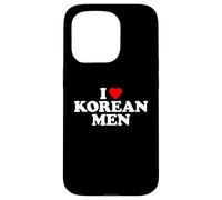 I Love Korean Men Coque pour iPhone 15 Pro