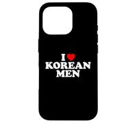 I Love Korean Men Coque pour iPhone 16 Pro