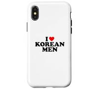 I Love Korean Men Coque pour iPhone X/XS