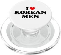 I Love Korean Men PopSockets PopGrip pour MagSafe