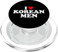 I Love Korean Men PopSockets PopGrip pour MagSafe