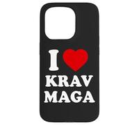 I Love Krav Maga MMA Self Defense from Israël Coque pour iPhone 15 Pro