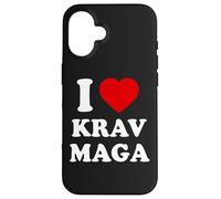 I Love Krav Maga MMA Self Defense from Israël Coque pour iPhone 16