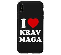 I Love Krav Maga MMA Self Defense from Israël Coque pour iPhone XS Max