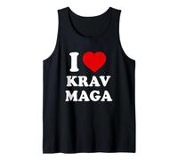 I Love Krav Maga MMA Self Defense from Israël Débardeur