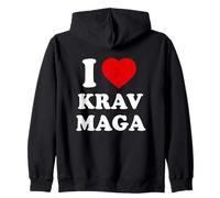I Love Krav Maga MMA Self Defense from Israël Sweat à Capuche