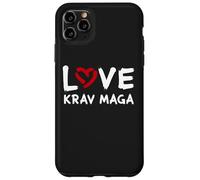 I Love Krav Maga Self-Defense Training Israélien Combat Art Coque pour iPhone 11 Pro Max