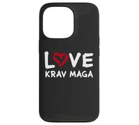 I Love Krav Maga Self-Defense Training Israélien Combat Art Coque pour iPhone 13 Pro