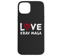 I Love Krav Maga Self-Defense Training Israélien Combat Art Coque pour iPhone 15 Plus
