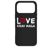 I Love Krav Maga Self-Defense Training Israélien Combat Art Coque pour iPhone 17 Pro Max