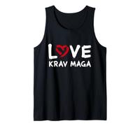 I Love Krav Maga Self-Defense Training Israélien Combat Art Débardeur