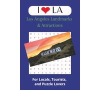 I Love LA - Los Angeles Landmarks & Attractions: Word Searches with Easy to Read Print about Los Angeles, City of Angels, Hollywood and More | 6x9, ... Gift for Vacations, Holidays and Free Times