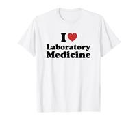 I Love Laboratory Medicine Student Major Graduation T-Shirt