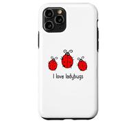 I Love Ladybugs Insects Coccinelle Coccinelle Coccinelle Coque pour iPhone 11 Pro