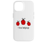 I Love Ladybugs Insects Coccinelle Coccinelle Coccinelle Coque pour iPhone 14