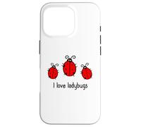 I Love Ladybugs Insects Coccinelle Coccinelle Coccinelle Coque pour iPhone 16 Pro