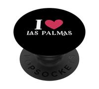 I Love Las Palmas Espagne PopSockets PopGrip Adhésif