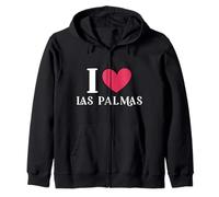 I Love Las Palmas Espagne Sweat à Capuche