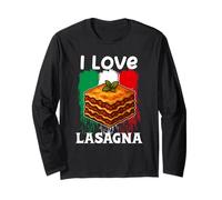 I Love Lasagna Italian Food Lovers Lasagne pour Homme et Femme Manche Longue