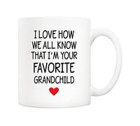 I Love Le Fait Que Nous Sachions Tous Que Je Suis Ton Petit-Enfant Préféré. Tasses Drôle Tasse Céramique Tasse À Café Pour Lait Eau Famille 330Ml