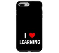 I Love Learning Heart Learn School College Profesor Coque pour iPhone 7 Plus/8 Plus