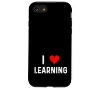 I Love Learning Heart Learn School College Profesor Coque pour iPhone SE (2020) / 7/8