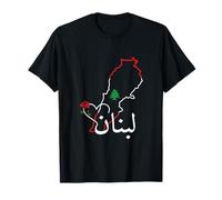 I Love Lebanon Drapeau Libanais Drapeau Libanais Beyrouth Lebanon T-Shirt
