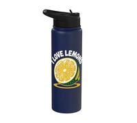 I Love Lemons Tranches fraîches d'agrumes Stainless Steel Insulated Water Bottle