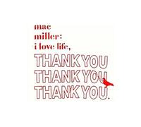 I Love Life, Thank You Vinyle Transparent Vinyle
