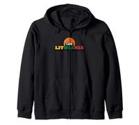 I Love Lithuania Cool Lituanian Basketball Sweat à Capuche