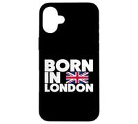 I Love London, Born in London, London Illustration Graphic Coque pour iPhone 16 Plus